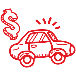 car and money icon