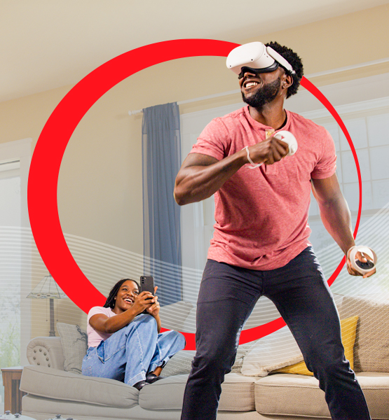 Couple decorating their new home using
a home equity loan from Capital Credit Union