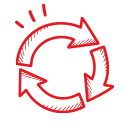 Recycle icon 130x130