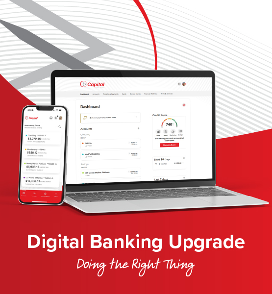 Digital Banking hero image.