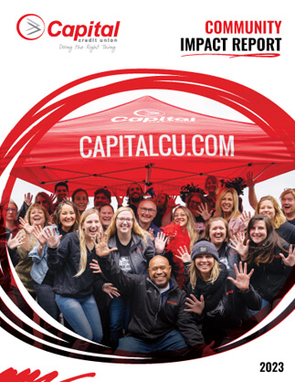 2023 Community Impact Report cover.