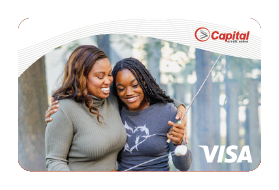 Mother and daughter - custom debit card.