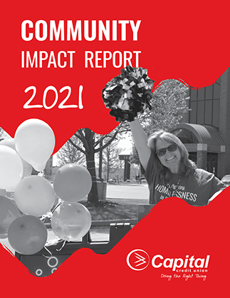 2021 Community Impact Report cover