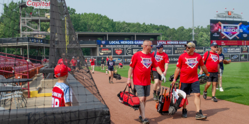 Local Heroes Softball Game unites and supports first responders